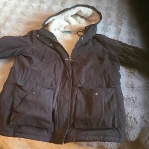 Free Country Black Hooded Jacket